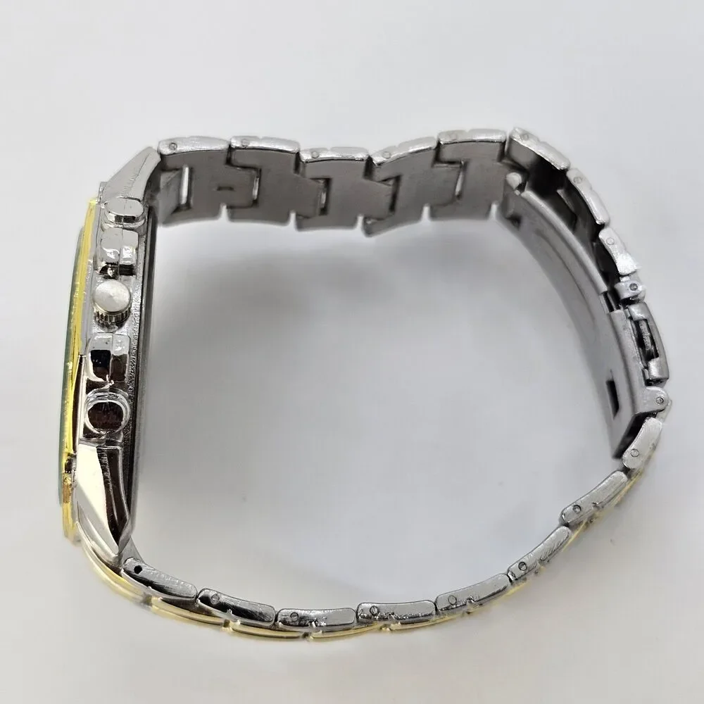 Orlando Men's‎ Watch 47MM Black Dial Two Tone Bracelet 7.5